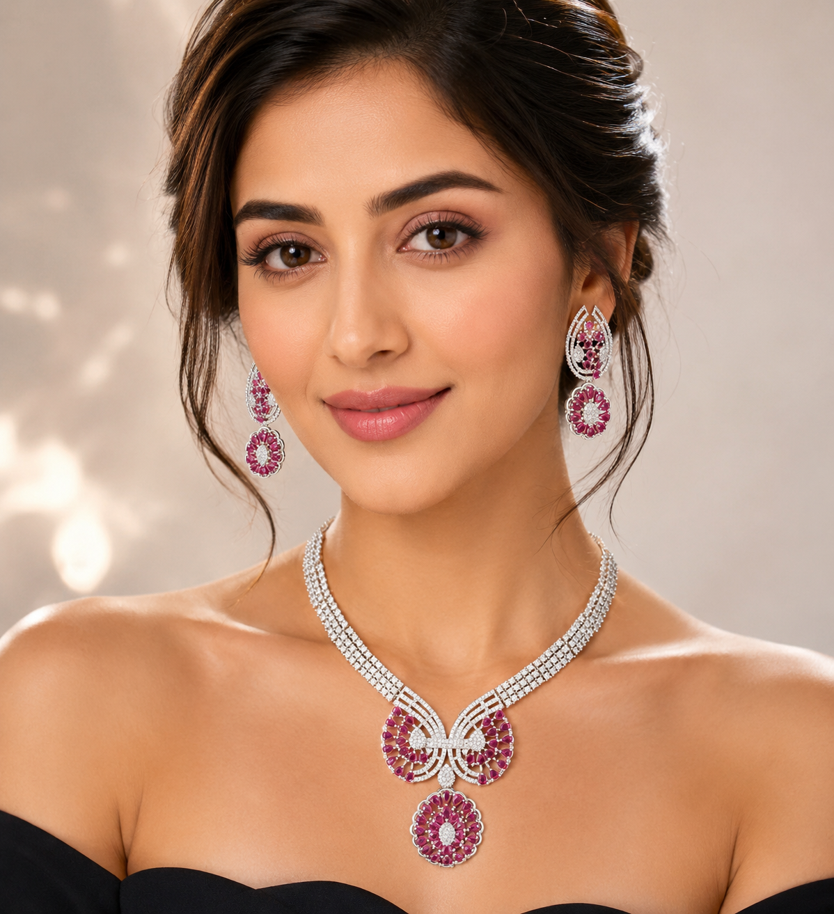 Discover the Largest Manufacturer of American Diamond Jewellery in India