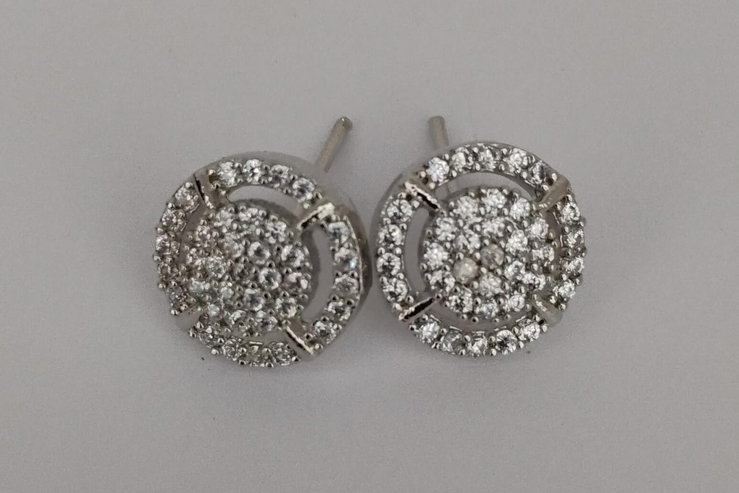 American Diamond Studs Ambani Fashion Jewellery