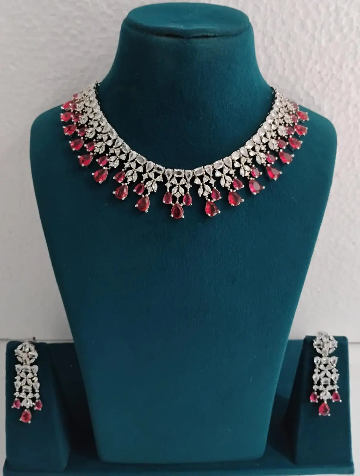 AD Necklace Set Ambani Fashion Jewellery