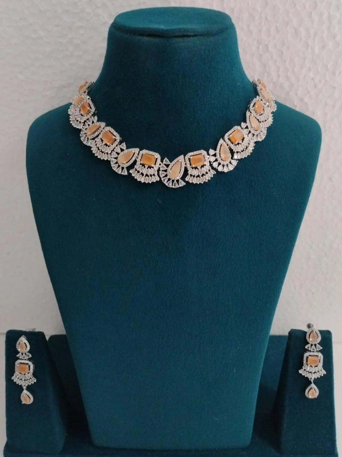 AD Necklace Set Ambani Fashion Jewellery