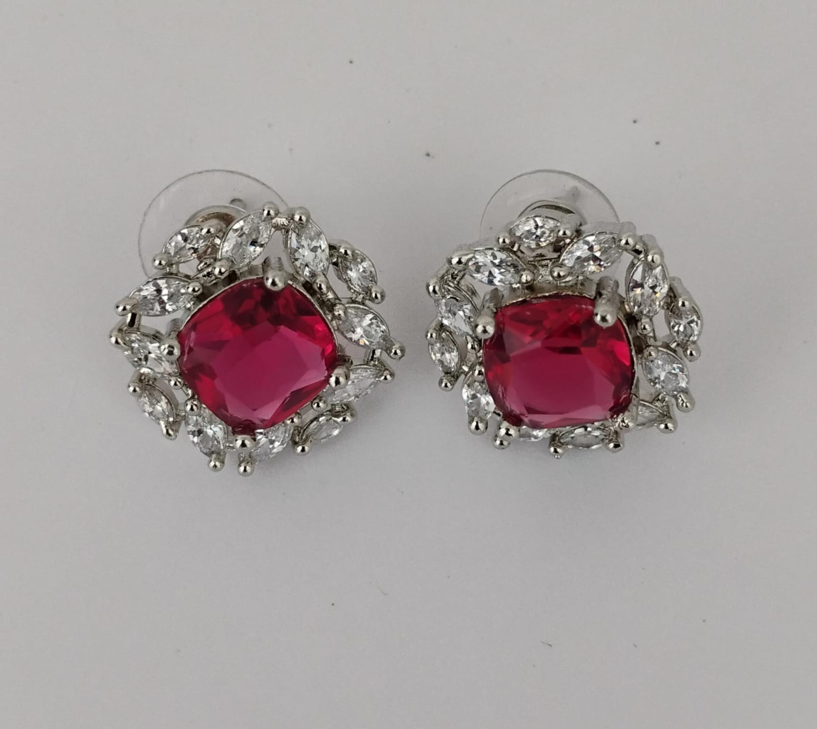 American Diamond Studs Ambani Fashion Jewellery