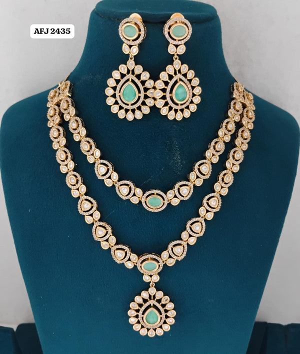 Kundan Necklace Set Ambani Fashion Jewellery