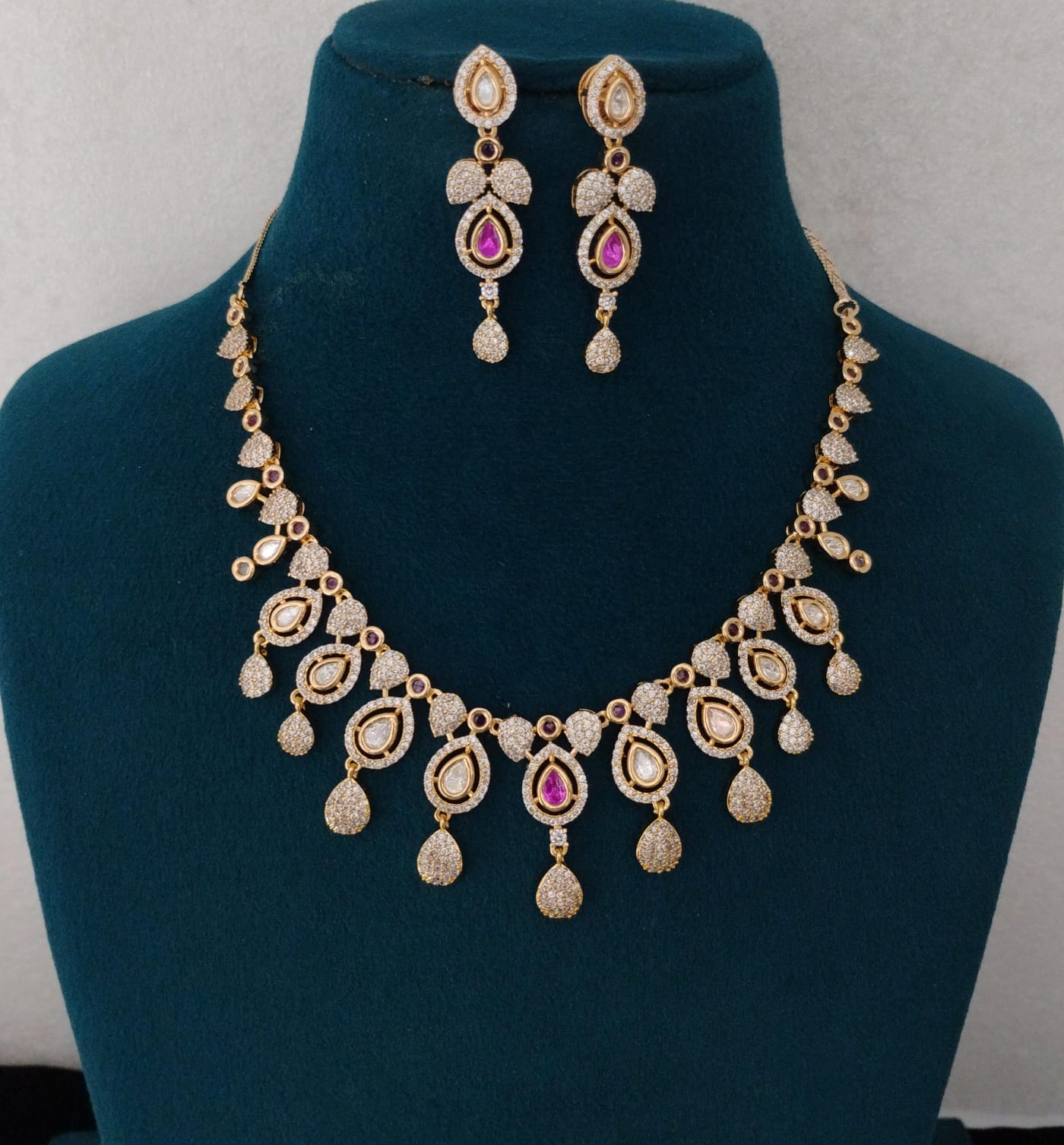 Kundan Necklace Ambani Fashion Jewellery
