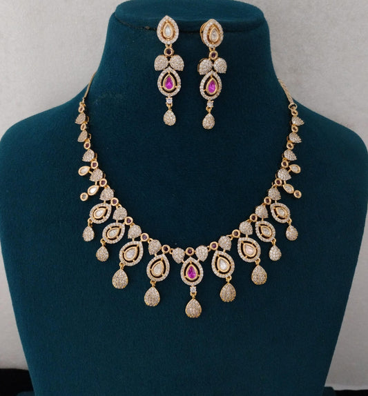 Kundan Necklace Ambani Fashion Jewellery