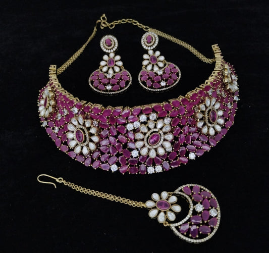 Kundan Choker Ambani Fashion Jewellery