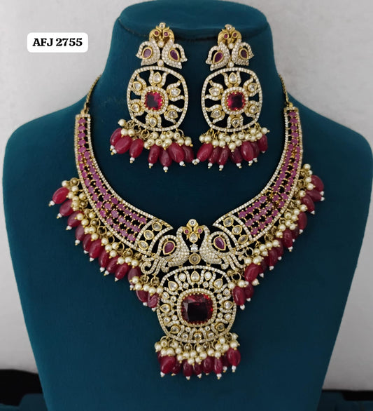 Kundan Necklace Ambani Fashion Jewellery