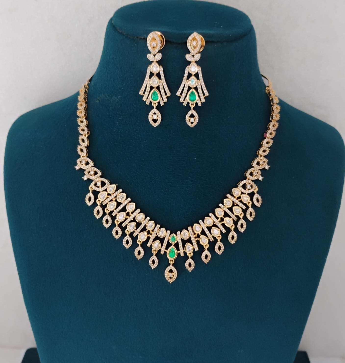 Kundan Necklace set Ambani Fashion Jewellery
