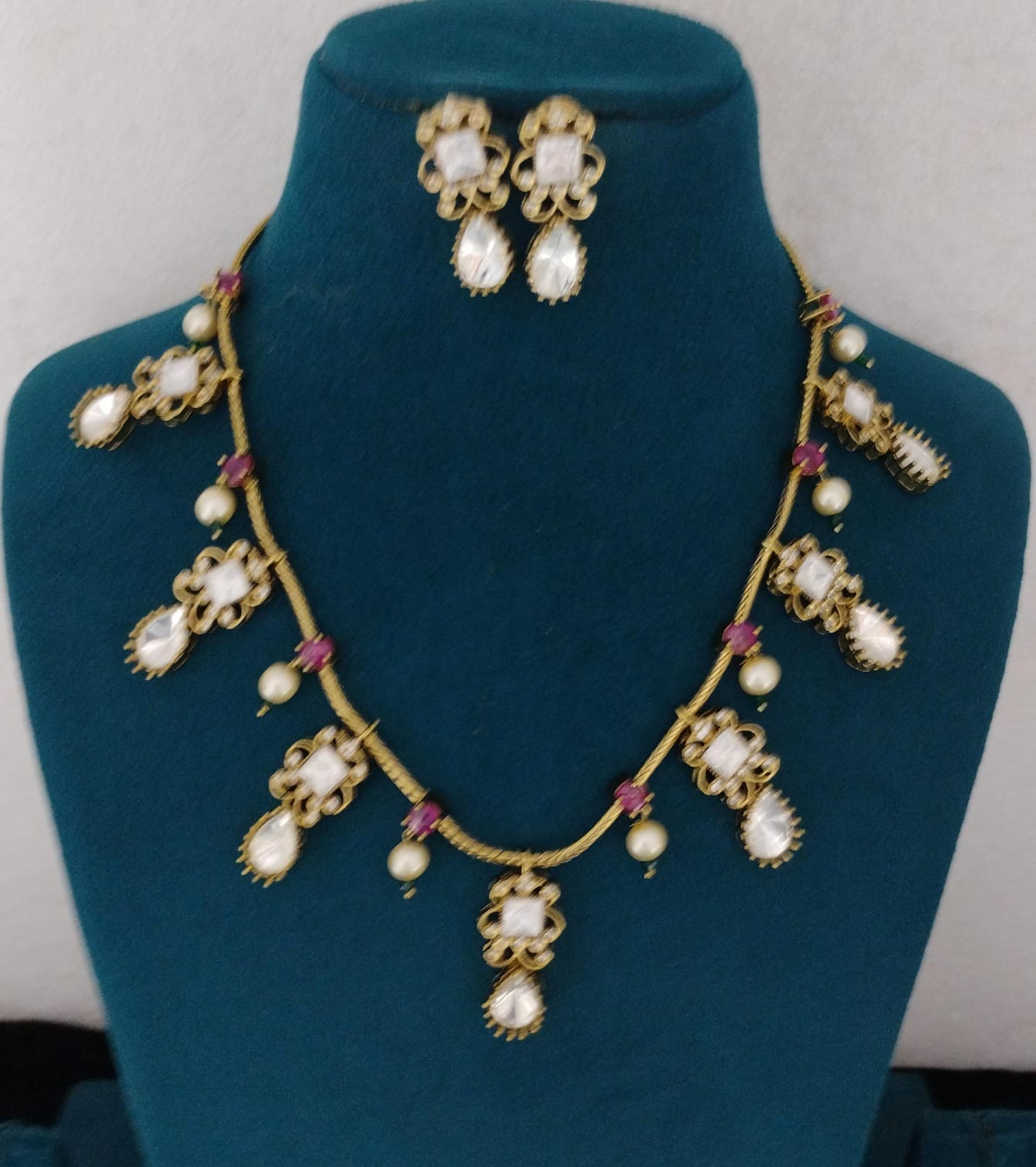 Kundan Necklace Ambani Fashion Jewellery